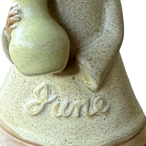 Vintage Ceramic Birthday Choir Girl Figurine "June" 4.75". Immaculate condition - Picture 3 of 4